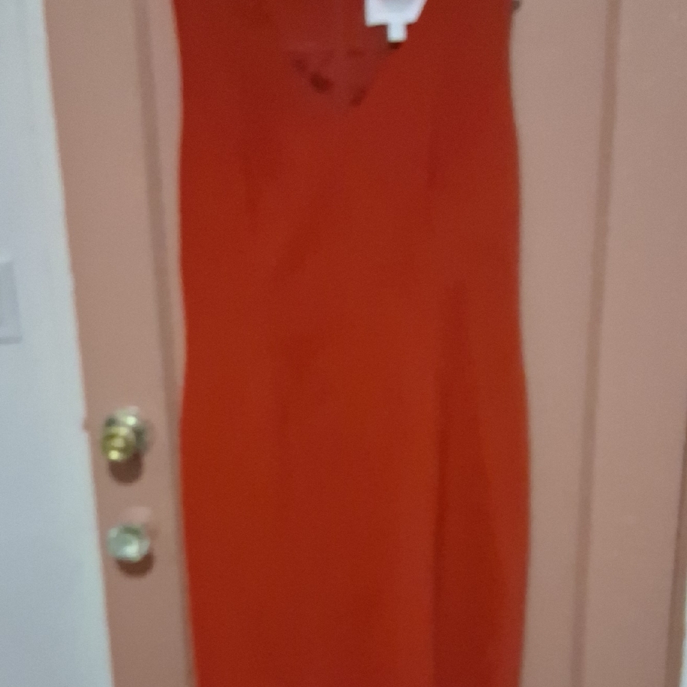 Boss Vibrant Red Knee lenght Dress.